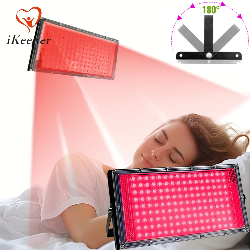 Red Light Therapy Torch 660Nm - โคมไฟบำบัดด้วยแสงสีแดง 96 หลอด LED 660nm 850nm