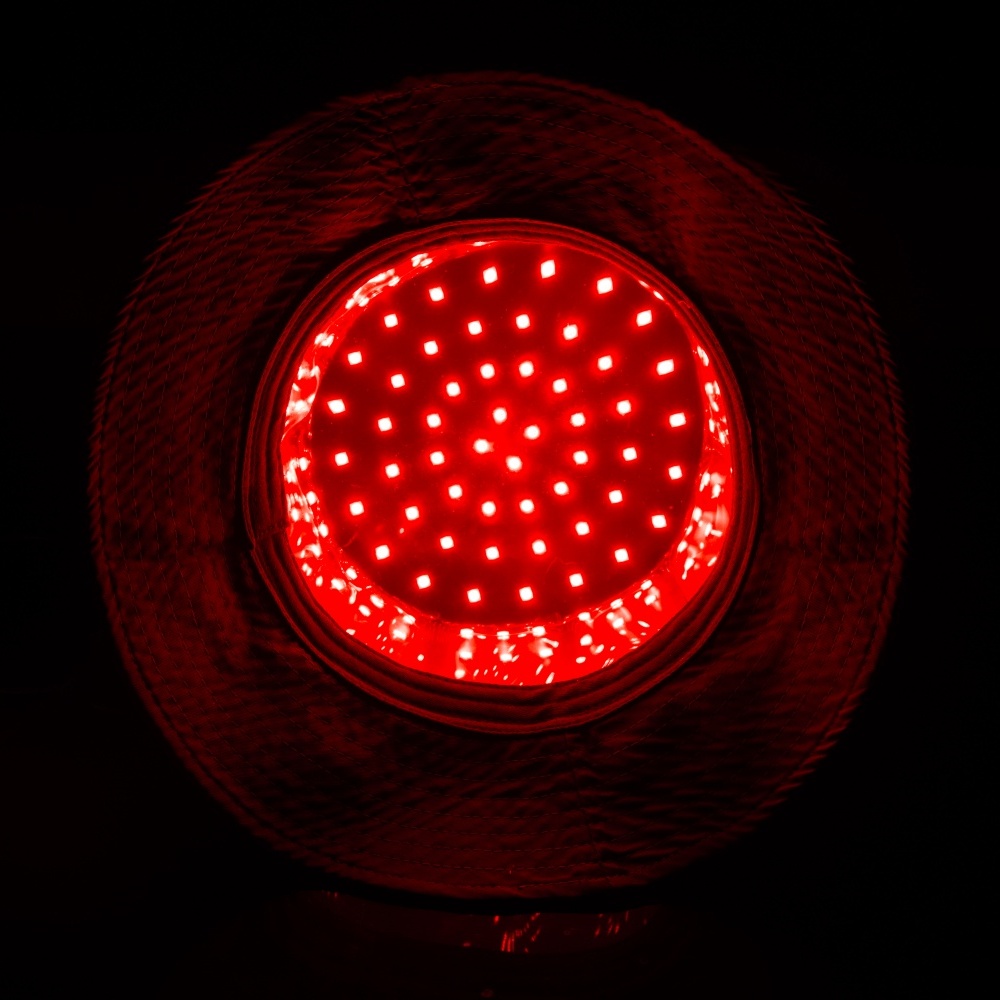 Red Light Therapy Mask Near Infrared - หมวกบำบัดผมด้วยแสงอินฟราเรด T100 พร้อมไฟ LED 336 ดวง