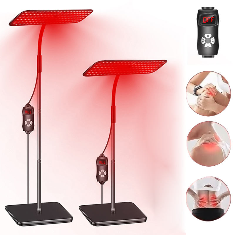 Red Light Therapy Panel 660 850 - ใกล้อินฟราเรดแผง 660nm 850nm สีแดงโคมไฟจับเวลา Face และ