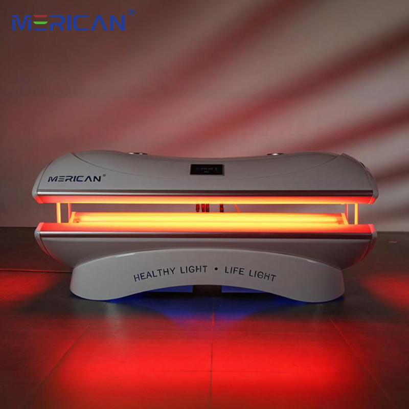 Led Light Therapy Bed Full Body - เตียงบำบัดด้วยแสงสีแดงแบบเต็มตัวรุ่นใหม่ โฟโตไบโอโมดูเลชั่น LED สำหรับใช้ในบ้าน เพื่อความผ่อนคลายและดูแลกล้ามเนื้อ