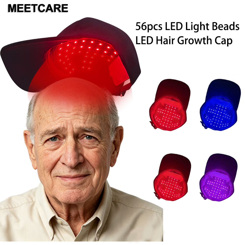 Red Light Therapy Panel 660 850 - หมวกกระตุ้นการเจริญเติบโตของเส้นผม 660nm 850nm อุปกรณ์บำบัดด้วยแสงอินฟราเรดสีแดง พร้อมหลอดไฟ LED