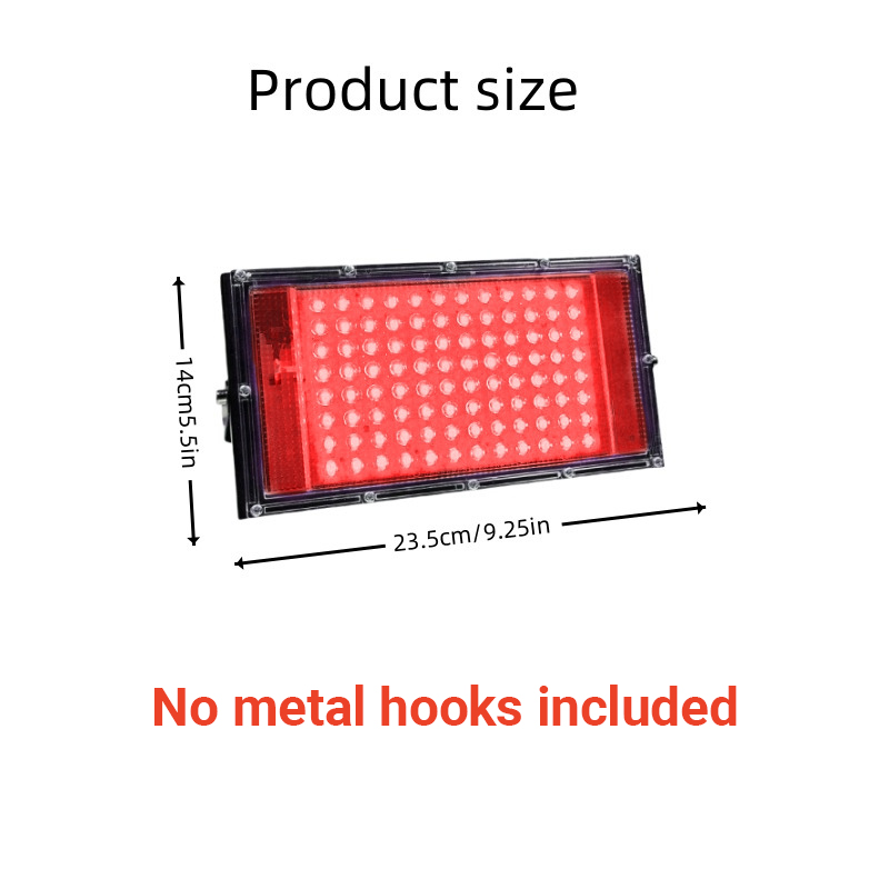 โคมไฟบำบัดด้วยแสงสีแดง 96 หลอด - Red Light Therapy Torch 660Nm บทวิจารณ์และราคา