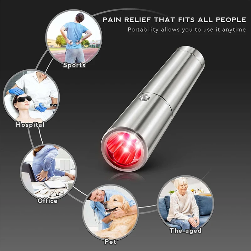 อุปกรณ์บำบัดด้วยแสงสีแดง ไฟฉาย - Red Light Therapy Torch 660Nm บทวิจารณ์และราคา