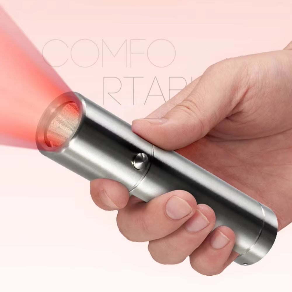 อุปกรณ์บำบัดด้วยแสงสีแดง ไฟฉาย - Red Light Therapy Torch 660Nm บทวิจารณ์และราคา