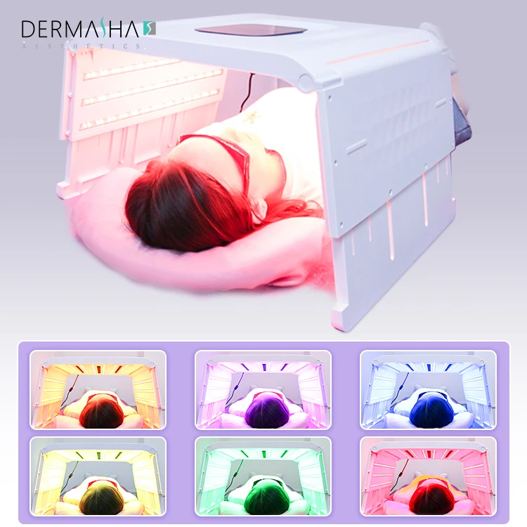 เครื่องบำบัดผิวหน้า PDT 7 สี ป - Led Face Mask Phototherapy Acne บทวิจารณ์และราคา