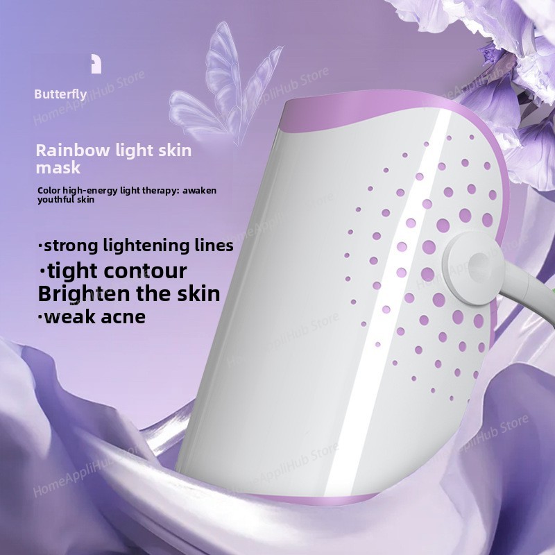 หน้ากากฟื้นฟูผิวแบบพกพา ดีไซน์ - Photon Light Therapy Device Skin บทวิจารณ์และราคา