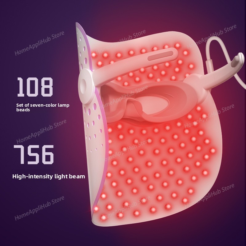 หน้ากากฟื้นฟูผิวแบบพกพา ดีไซน์ - Photon Light Therapy Device Skin บทวิจารณ์และราคา