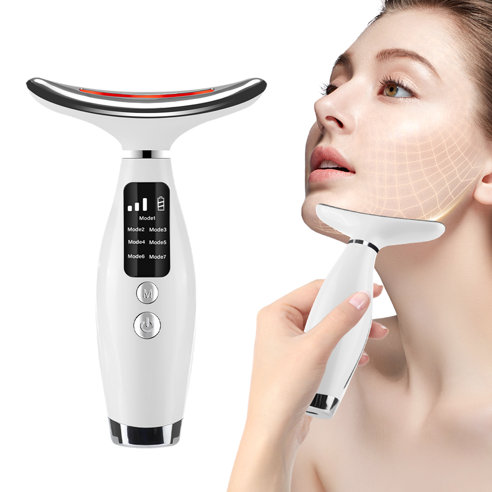 คอ Face Lifting Massager 7 สี  - Photon Light Therapy Device Skin บทวิจารณ์และราคา