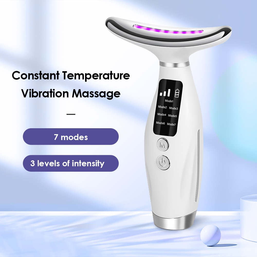 คอ Face Lifting Massager 7 สี  - Photon Light Therapy Device Skin บทวิจารณ์และราคา