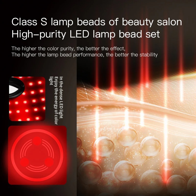 มาส์กหน้าซิลิโคนพร้อมไฟ LED ช่ - Led Face Mask Phototherapy Acne บทวิจารณ์และราคา