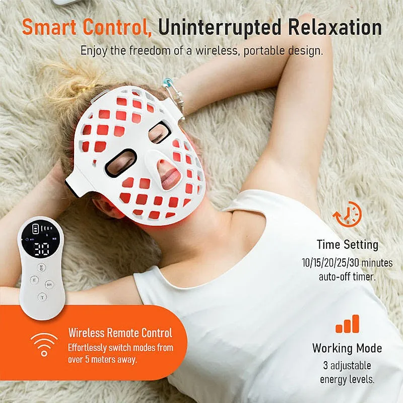 หน้ากากซิลิโคน 5D LED สำหรับใบ - Silicone Led Face Mask Wireless บทวิจารณ์และราคา