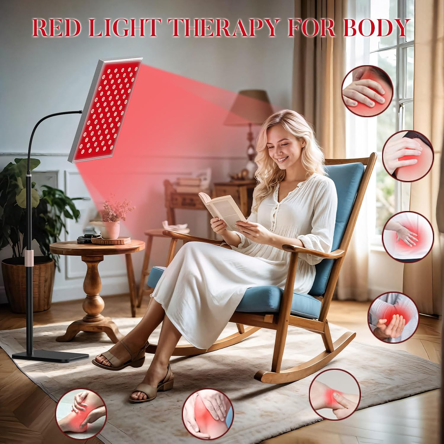 การบำบัดด้วยแสงสีแดงสำหรับร่าง - Red Light Therapy Torch 660Nm บทวิจารณ์และราคา