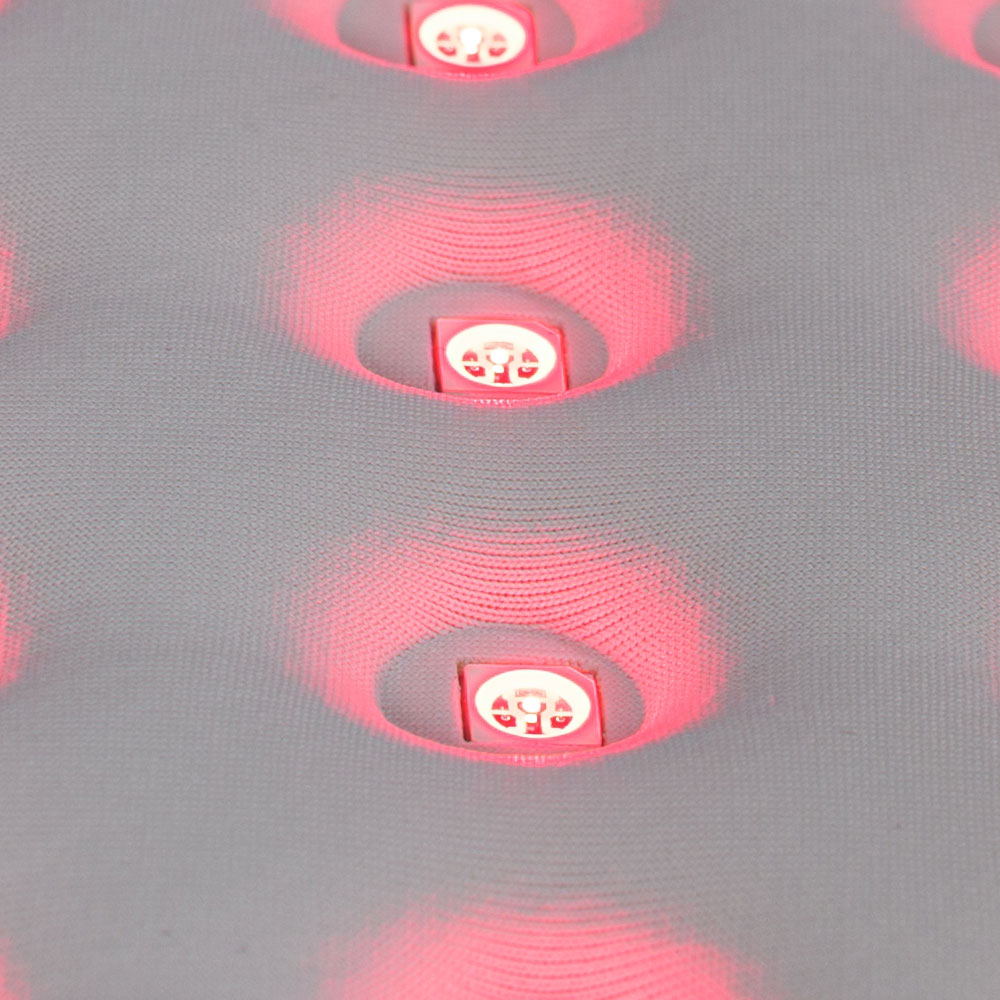 แผ่นรองแสงสีแดงขนาดใหญ่แบบพกพา - Red Light Therapy Mask Near Infrared บทวิจารณ์และราคา