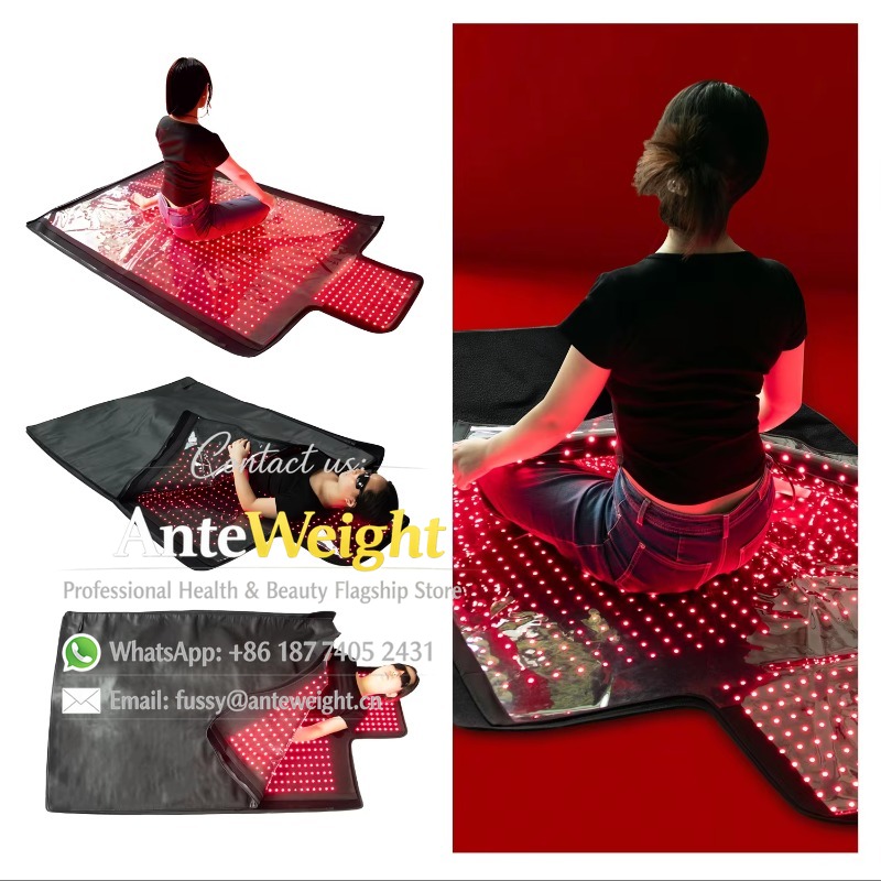 ผ้าห่มบำบัดด้วยแสงสีแดงแบบสองค - Led Light Therapy Bed Full Body บทวิจารณ์และราคา