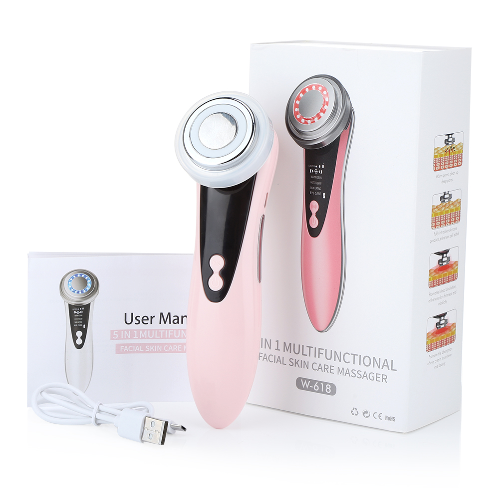 เครื่องนวดหน้า EMS LED Light T - Photon Light Therapy Device Skin บทวิจารณ์และราคา