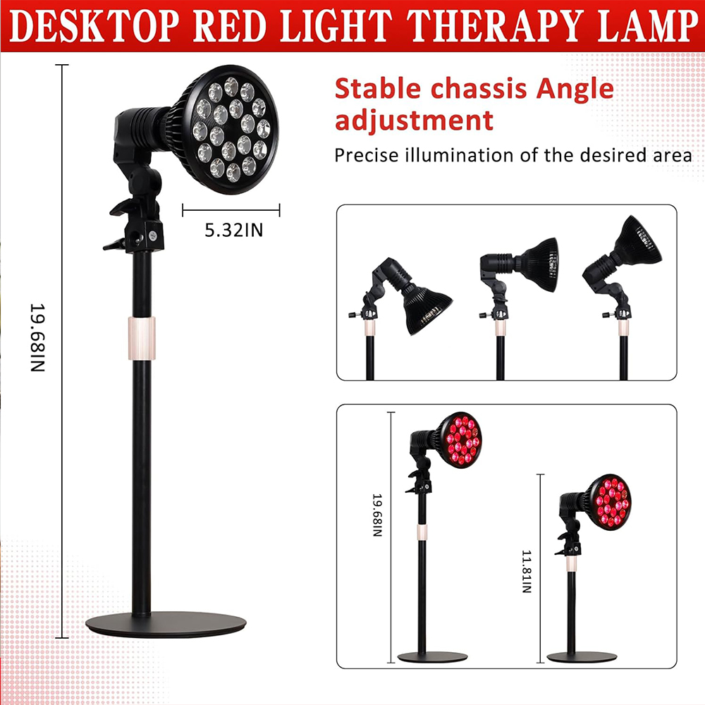 ไฟ LED 18 ดวง สำหรับบำบัดด้วยแ - Red Light Therapy Mask Near Infrared บทวิจารณ์และราคา