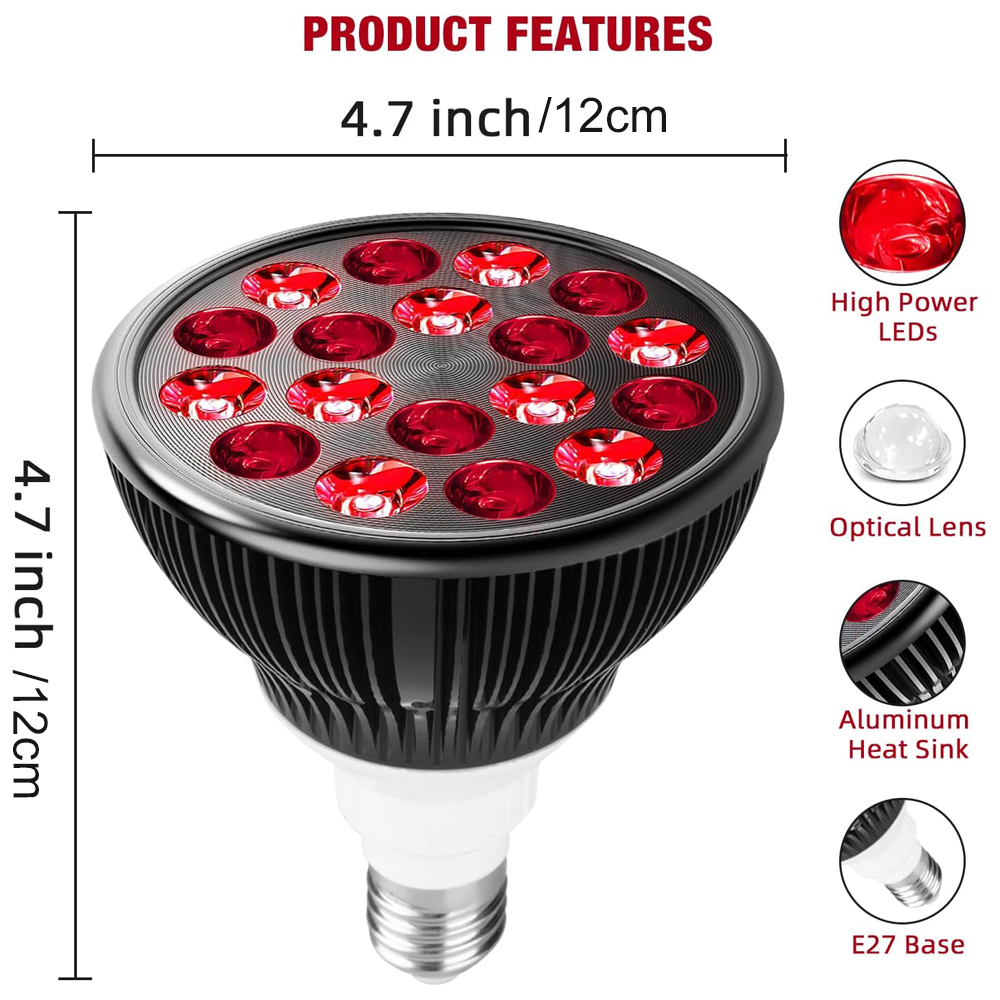 อุปกรณ์บำบัดด้วยแสงสีแดงและอิน - Red Light Therapy Panel 660 850 บทวิจารณ์และราคา